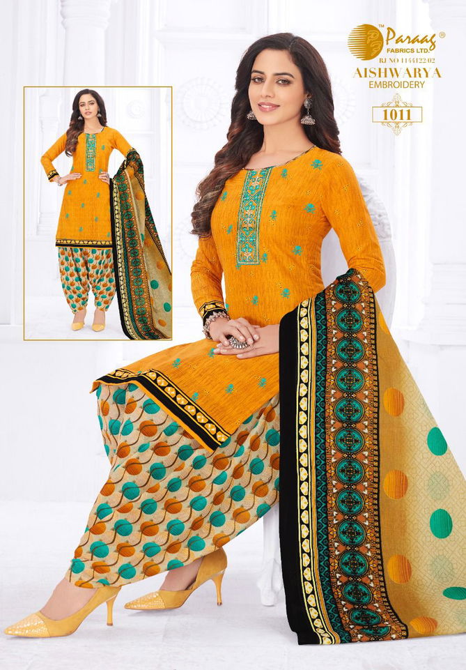 Paraag Aishwarya 1 Cotton Printed Regular Wear Ready Made Regular Wear Dress Collection